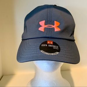 Under Armour Women’s Baseball Cap Gray Pink